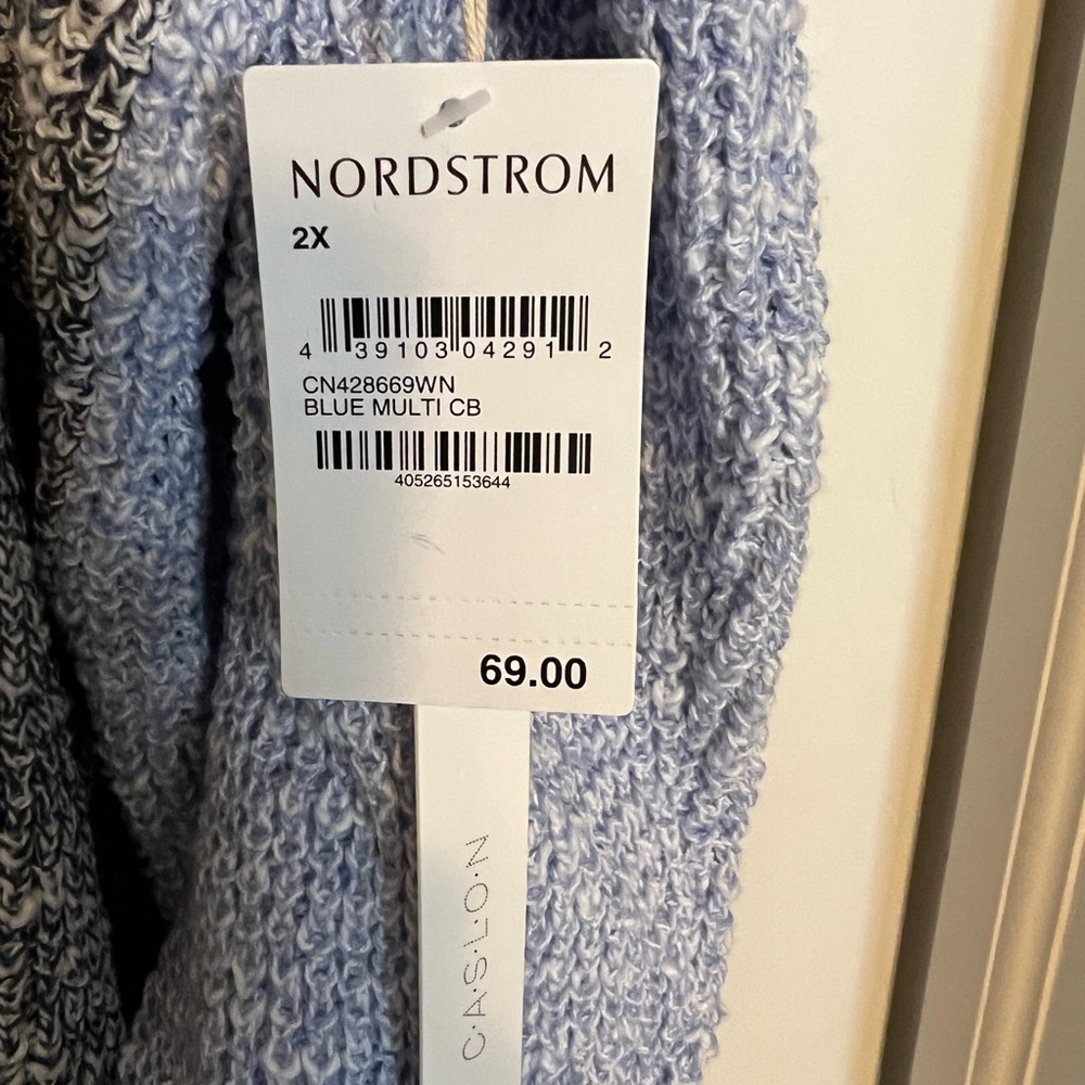Nwt Nordstroms Caslon Multi Color Duster/Sweater … - image 3